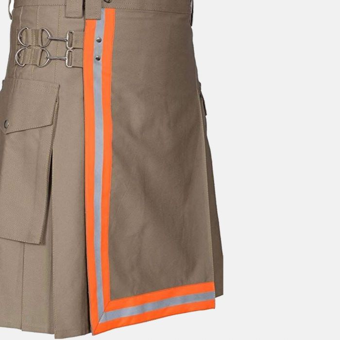 Khaki Utility Kilt