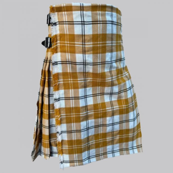 Ailsa Gold Tartan Kilt