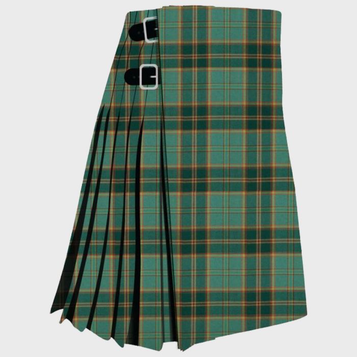  All Ireland Green Irish Tartan Kilt 