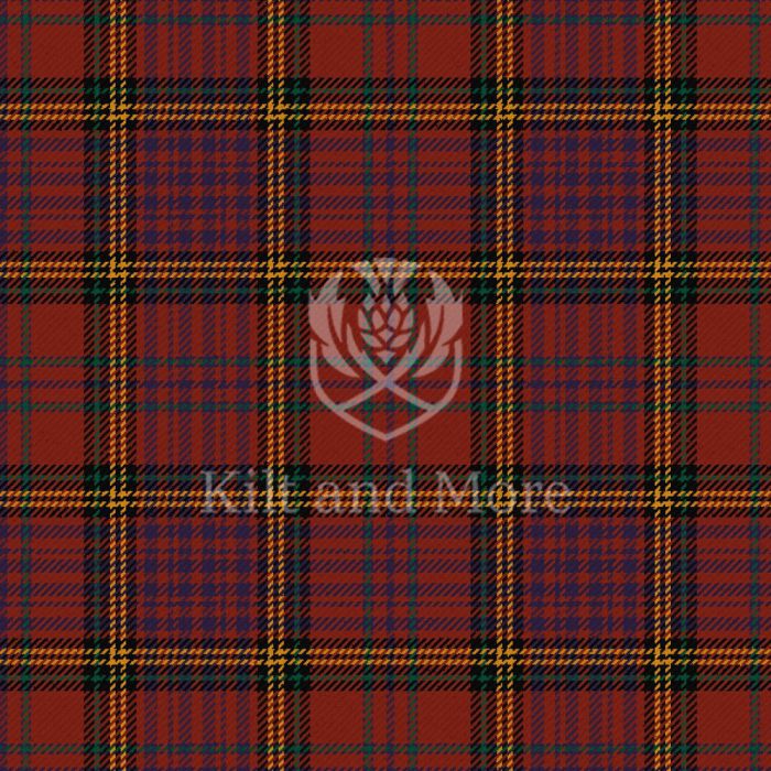 Anderson of Kinneddar Red Ancient Tartan Kilt
