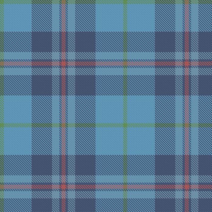 Antique Montagne Bleue Tartan