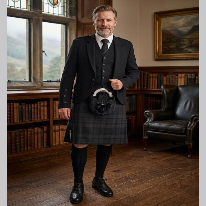 Black Isle Argyll Kilt Outfit
