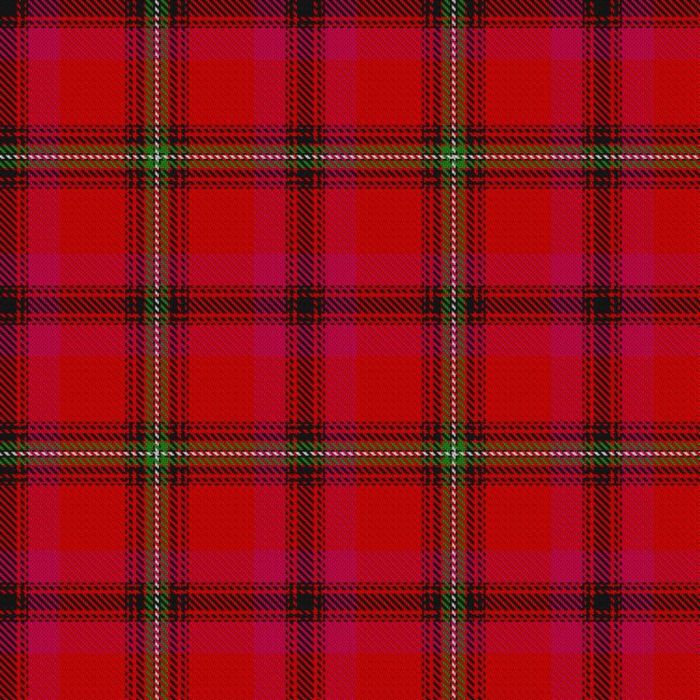 Blooming Poppy Tartan