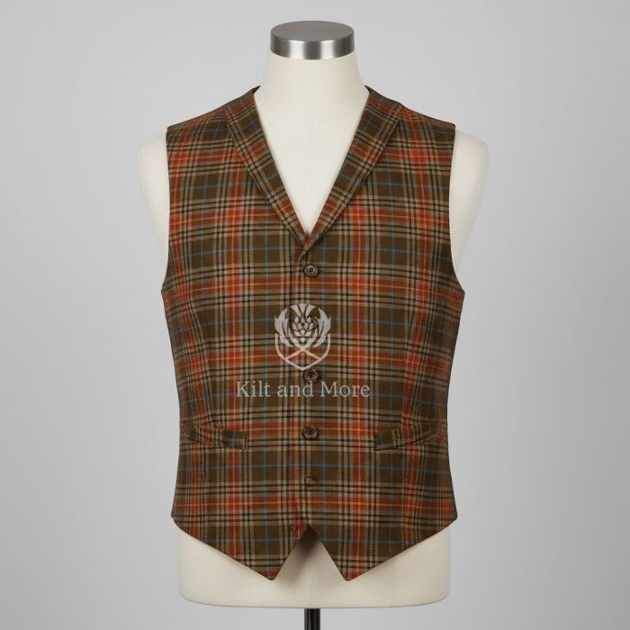 Brittany Walking Tartan Vest