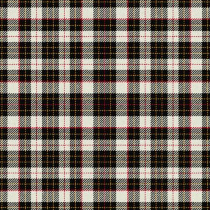 Brodie Black & White Tartan Kilt