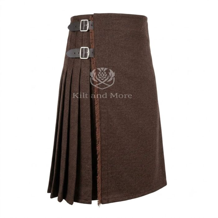 Brown Wool Kilt
