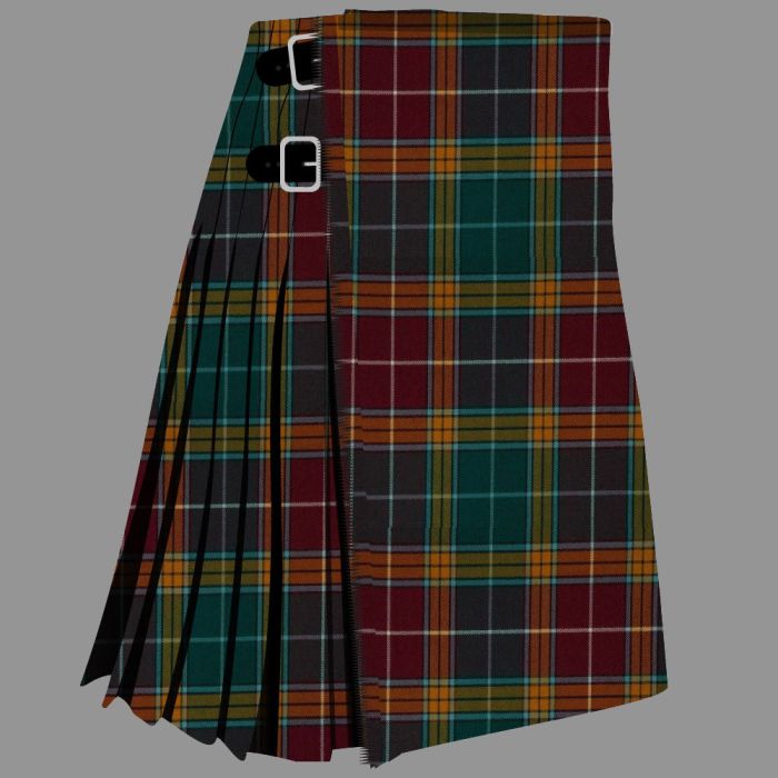 Clan Buchanan Mute Tartan Kilt
