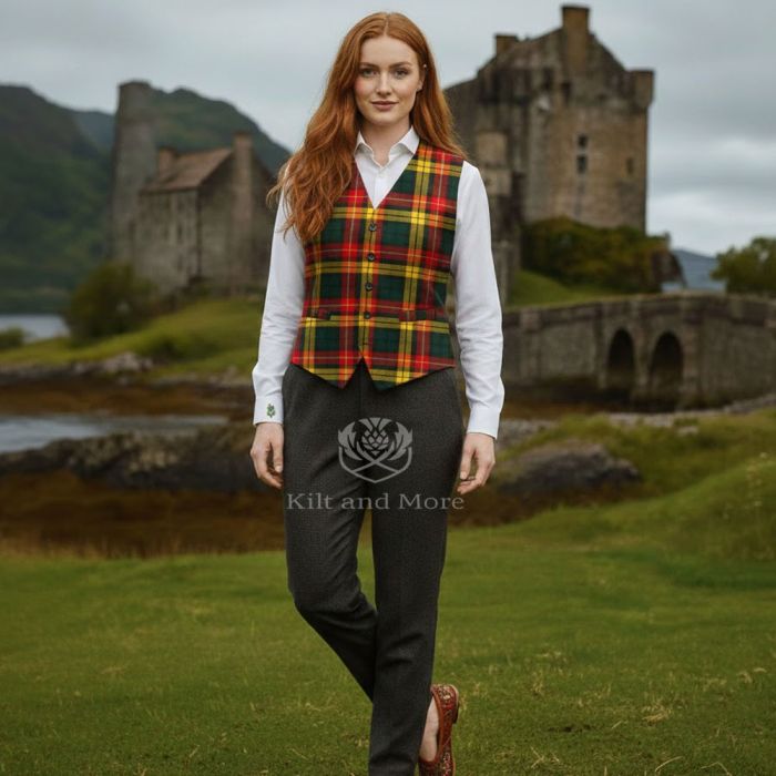 Buchanan Modern Tartan Vest