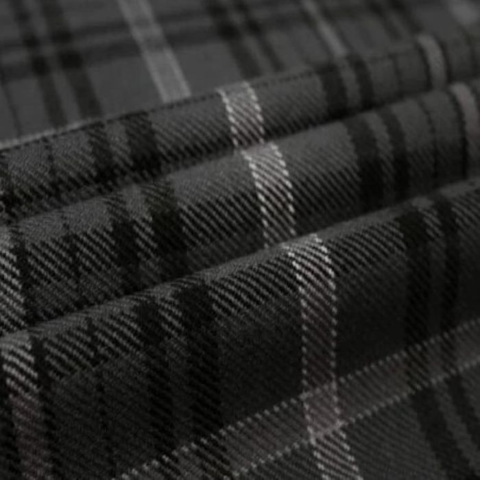 Bute Heather Grey Tartan