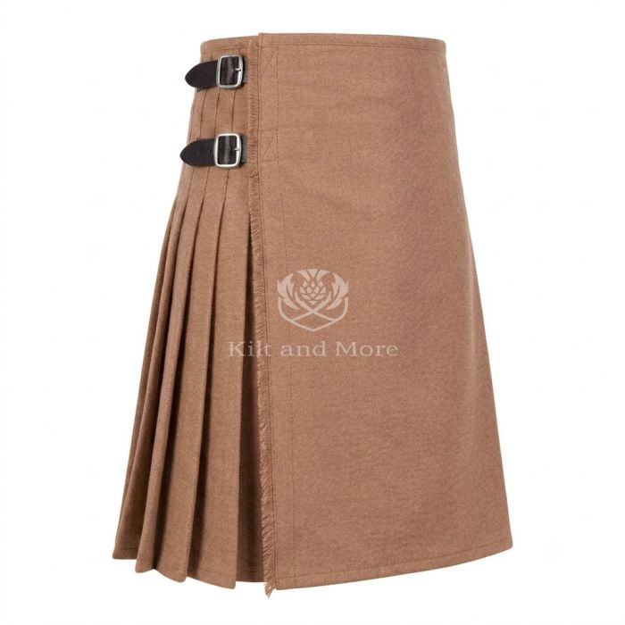 Camel Wool Kilt