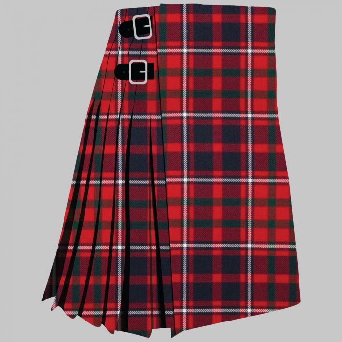 Cameron of Lochiel Red Modern Tartan Kilt