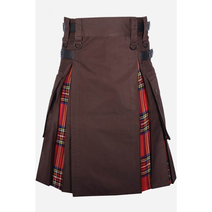 Cargo Hybrid Tartan Kilt For Men