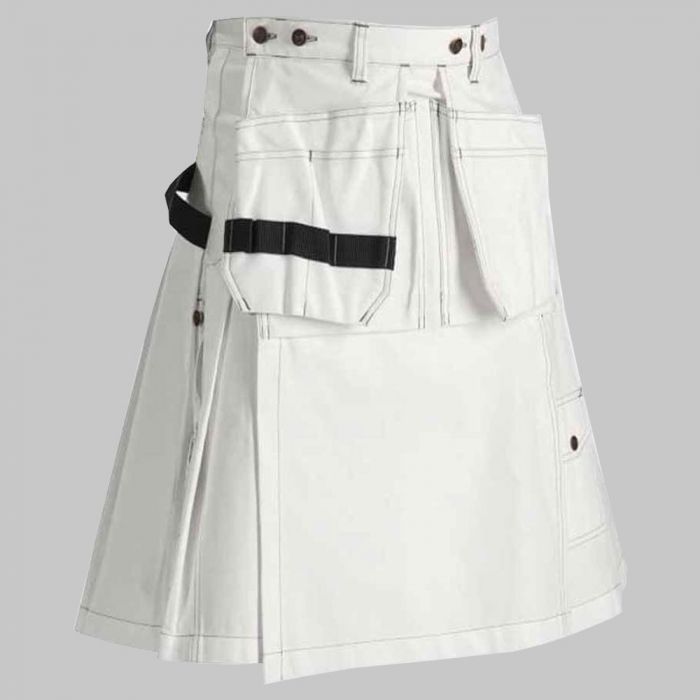 Carheartt White Work Utility Kilt