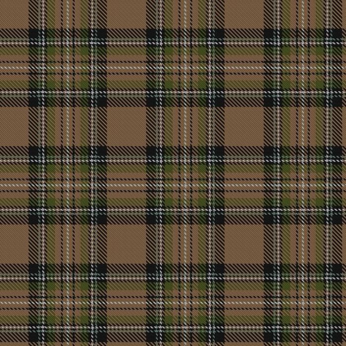 Cavalier Brown Tartan Kilt
