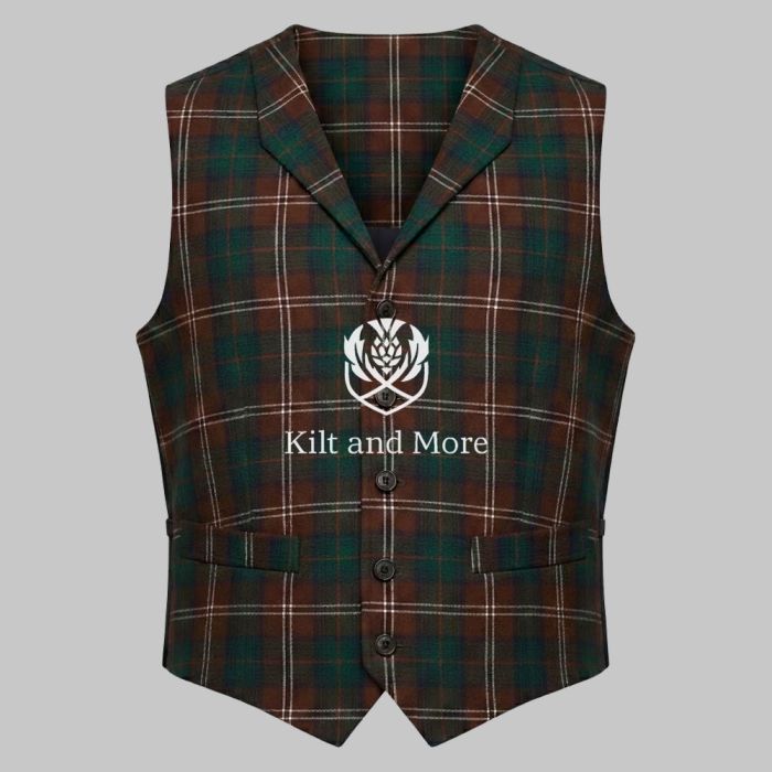 Chisholm Hunting Modern Tartan Vest