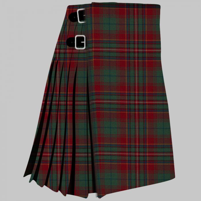 Macinnes Red Muted Tartan Kilt

