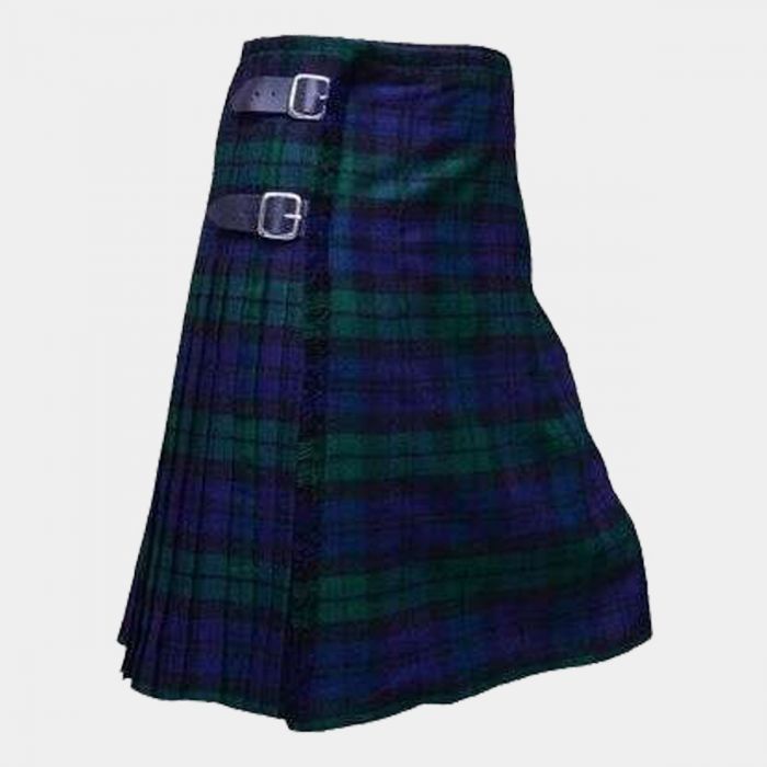Clan Black Watch Tartan Kilt For Men