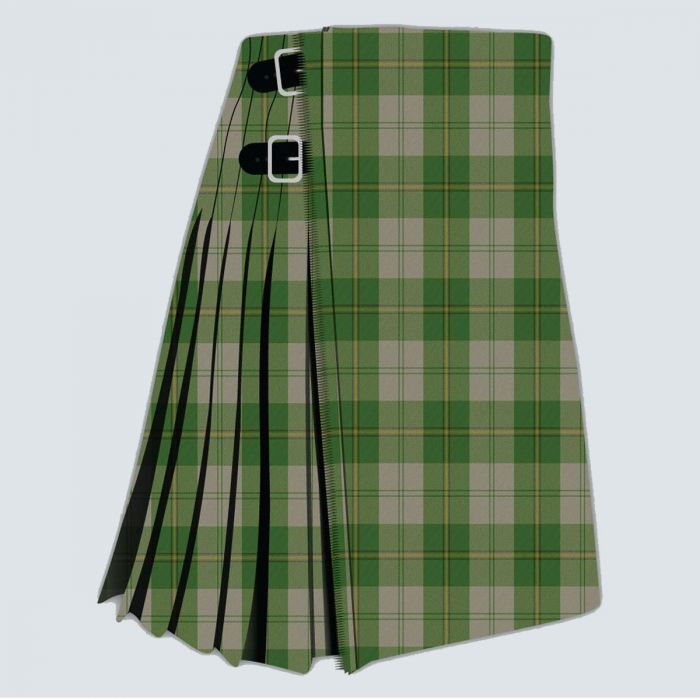 Cunningham Dress Green Dancers Tartan Kilt