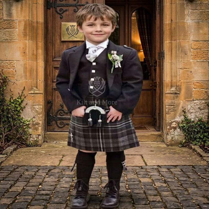 Baby Wedding Argyll Kilt Outfit