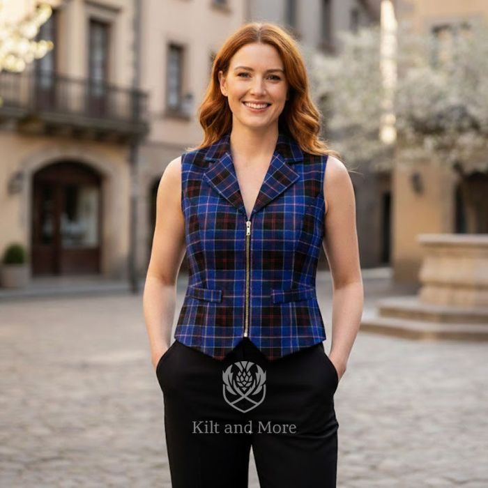 Dunlop Modern Tartan Vest