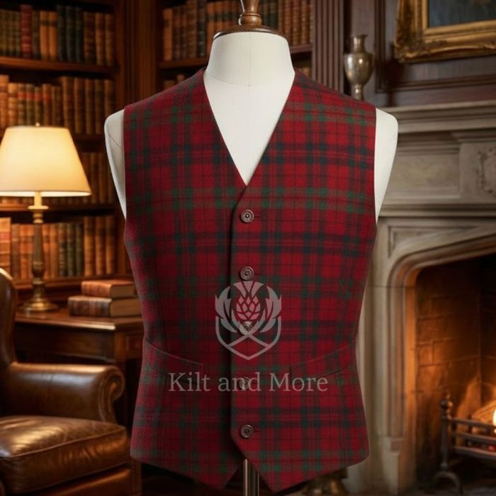 Fraser Of Lovat Muted Tartan Vest