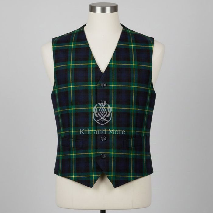 Gordon Modern Tartan Vest