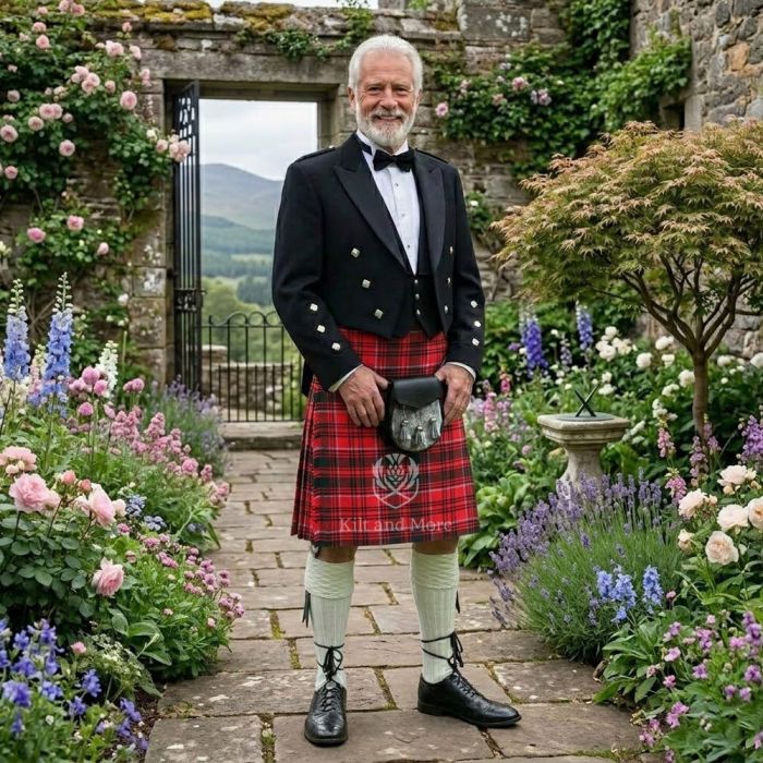 Grant Tartan With Prince Charlie Jacket