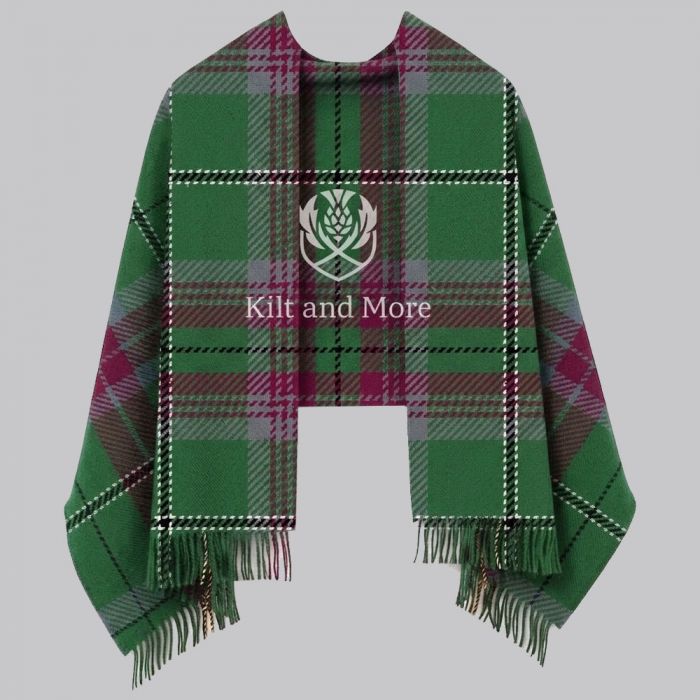Gray Hunting Ancient Tartan Shawl