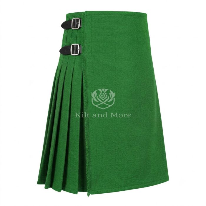 Green Wool kilt