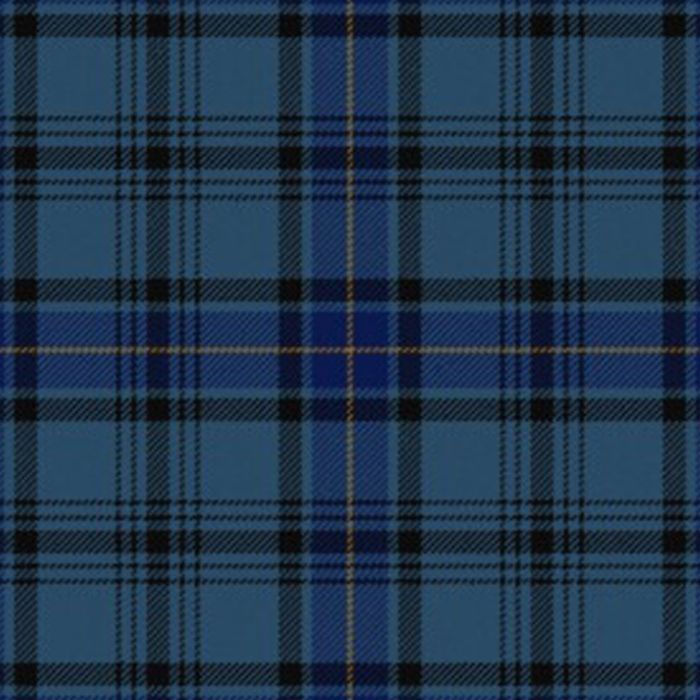 Hannay Blue Modern Tartan kilt