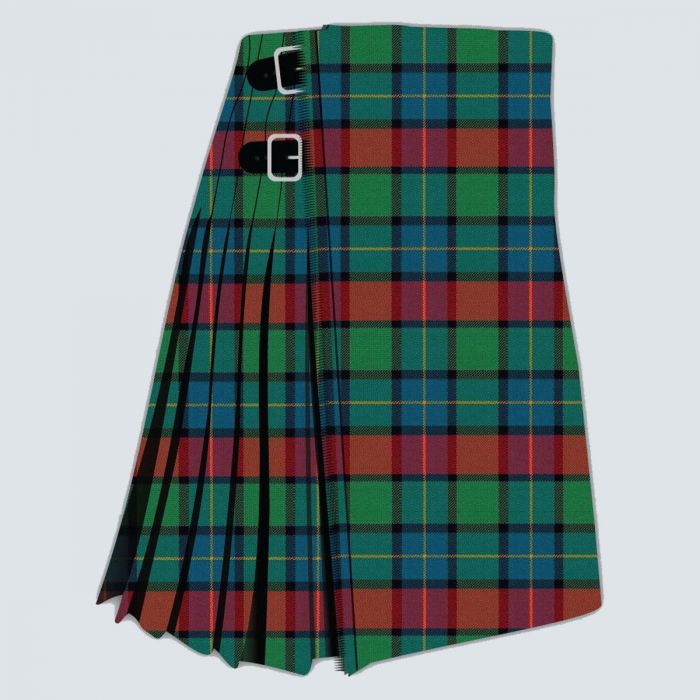 Innes Red Wheathered Tartan Kilt
