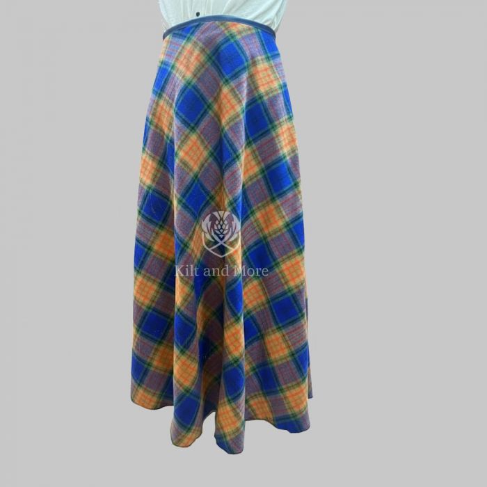 County Longford Tartan Skirt For Women