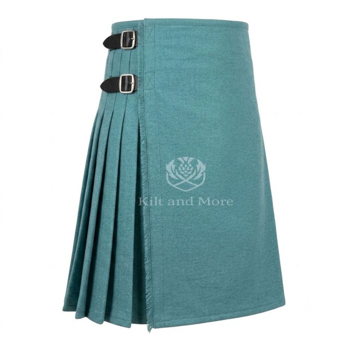 Lovat Blue Wool Kilt