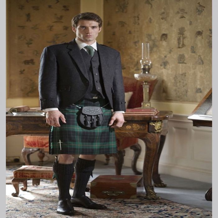 Luxury Tweed Day Kilt Outfit
