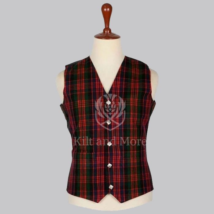 Macdonald Tartan Vest