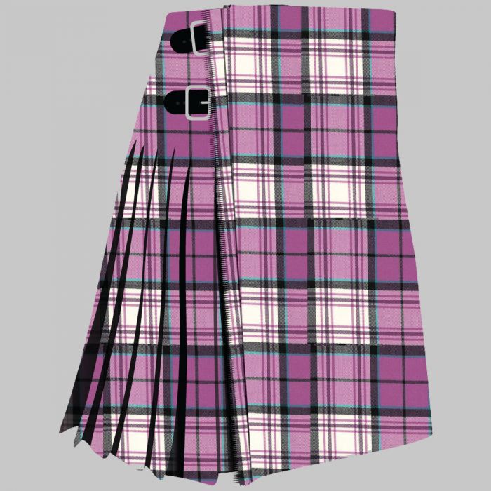 MacKellar Orchid Reverse Tartan Kilt