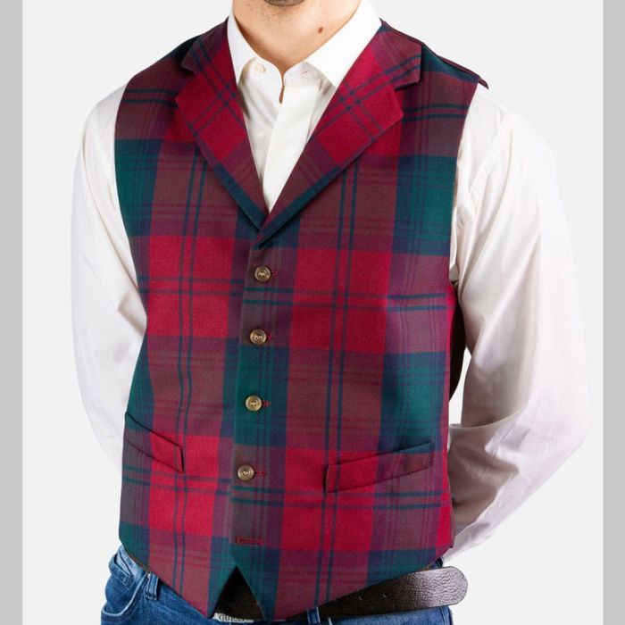 Bespoke Tartan Waistcoat
