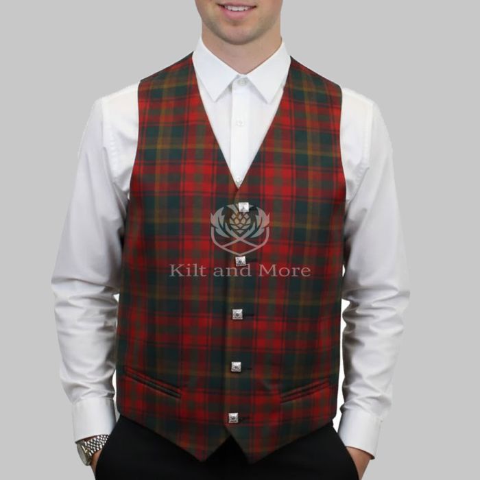 Maple Leaf Tartan Vest
    