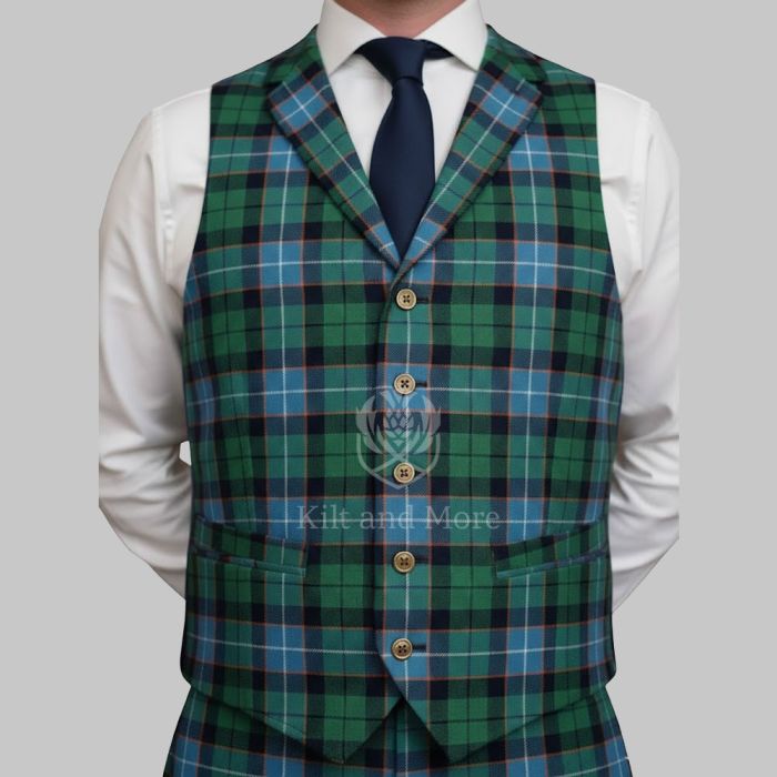 Mitchell Ancient tartan Vest