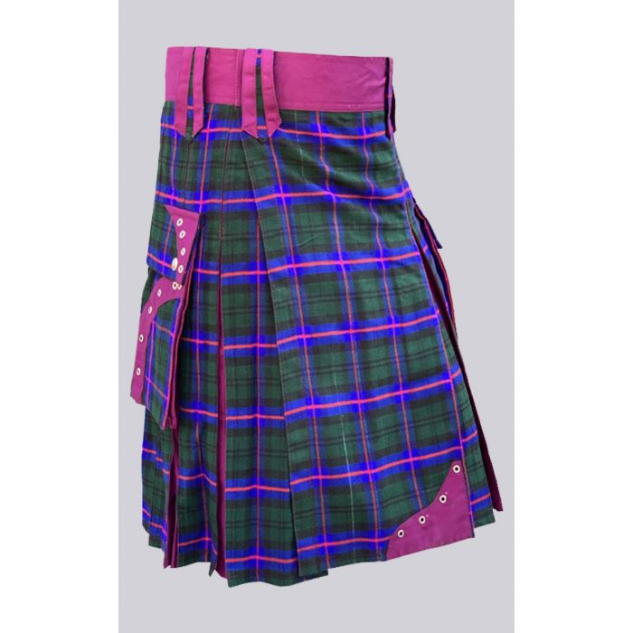 New Utility Style tartan Kilt