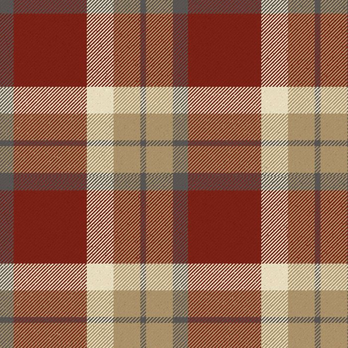 Plaid Wine Tartan Kilt