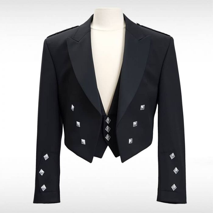 Prince Charlie Black Magee Wool Set