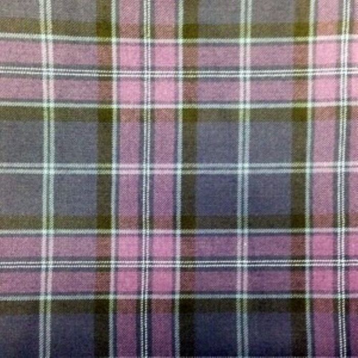 Purple Scottish Thistle Tartan