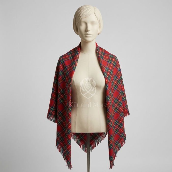 Royal Stewart  Tartan Fly Plaid