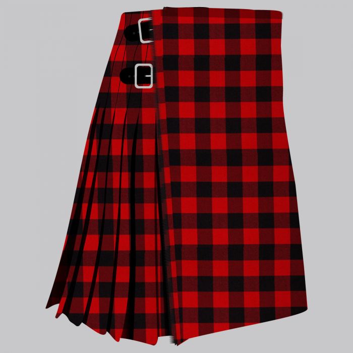 Scottish Highland MacGregor Rob Roy Tartan Kilt
