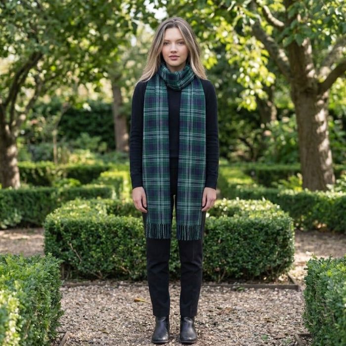 Tweedside Hunting Ancient Tartan Scraf
