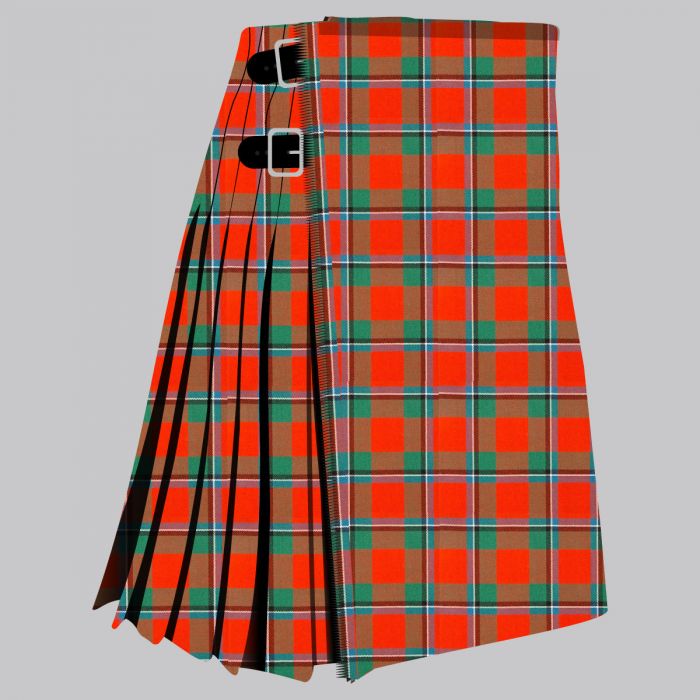 Sinclair Red Ancient Tartan Kilt
