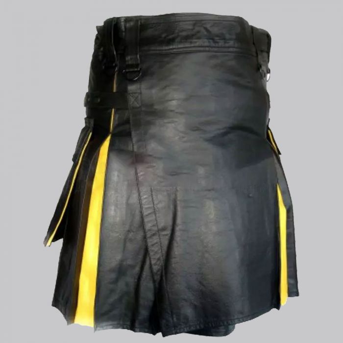 Special Gay Love Hybrid Leather Kilt
