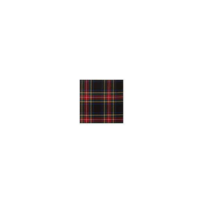 Stewart Black Modern Tartan 