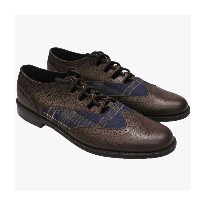 TARTAN GHILLIE BROGUES